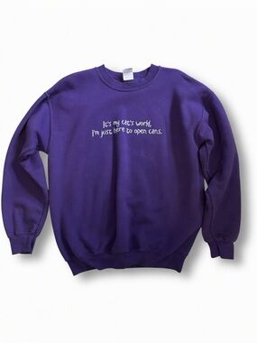 Funny Cat Sweatshirt